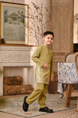 Baju Melayu Kids Majestic Bespoke Fit - Oasis