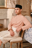 Baju Melayu Majestic Bespoke Fit - Coral Buff