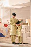 Baju Melayu Kids Teluk Belanga Deluxe Smart Fit - Oasis