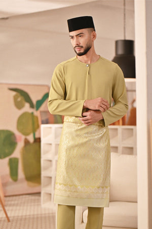 Baju Melayu Teluk Belanga Deluxe Smart Fit - Oasis