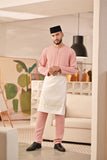 Baju Melayu Teluk Belanga Deluxe Smart Fit - Blush Pink