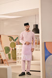 Baju Melayu Teluk Belanga Deluxe Smart Fit - Pale Lilac