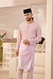 Baju Melayu Teluk Belanga Deluxe Smart Fit - Pale Lilac