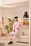 Baju Melayu Teluk Belanga Deluxe Smart Fit - Pale Lilac