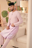 Baju Melayu Teluk Belanga Deluxe Smart Fit - Pale Lilac