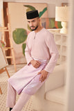 Baju Melayu Teluk Belanga Deluxe Smart Fit - Pale Lilac