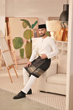 Baju Melayu Teluk Belanga Deluxe Smart Fit - Off White