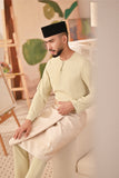 Baju Melayu Teluk Belanga Deluxe Smart Fit - Aloe Wash