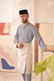 Baju Melayu Teluk Belanga Deluxe Smart Fit - Ashley Blue