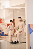 Baju Melayu Kids Teluk Belanga Deluxe Smart Fit - Moonlight