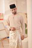 Baju Melayu Teluk Belanga Deluxe Smart Fit - Moonlight