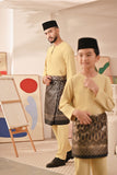 Baju Melayu Kids Teluk Belanga Deluxe Smart Fit - Raffia