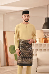 Baju Melayu Teluk Belanga Deluxe Smart Fit - Raffia