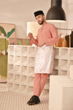 Baju Melayu Teluk Belanga Deluxe Smart Fit - Rose Dawn