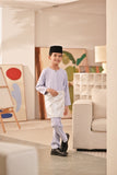 Baju Melayu Kids Teluk Belanga Deluxe Smart Fit - Light Lavender