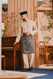 Baju Melayu Teluk Belanga Smart Fit - Ash