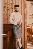 Baju Melayu Teluk Belanga Smart Fit - Ash