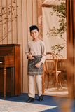 Baju Melayu Kids Teluk Belanga Smart Fit - Ash