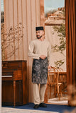 Baju Melayu Teluk Belanga Smart Fit - Oxford Tan