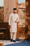 Baju Melayu Teluk Belanga Smart Fit - Cream