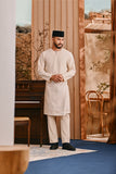 Baju Melayu Teluk Belanga Smart Fit - Cream