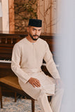 Baju Melayu Teluk Belanga Smart Fit - Cream