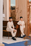 Baju Melayu Teluk Belanga Smart Fit - Cream