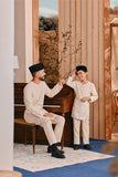 Baju Melayu Kids Teluk Belanga Smart Fit - Cream