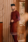 Baju Melayu Teluk Belanga Smart Fit - Maroon