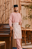 Baju Melayu Teluk Belanga Smart Fit - Blush Rose