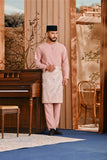 Baju Melayu Teluk Belanga Smart Fit - Blush Rose