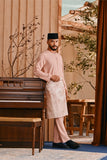 Baju Melayu Teluk Belanga Smart Fit - Rose Pink