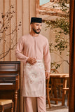 Baju Melayu Teluk Belanga Smart Fit - Rose Pink