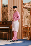 Baju Melayu Teluk Belanga Smart Fit - Smoky Rose