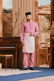 Baju Melayu Teluk Belanga Smart Fit - Smoky Rose