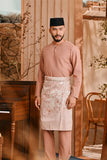 Baju Melayu Teluk Belanga Smart Fit - Mauve Pink