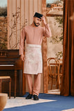 Baju Melayu Teluk Belanga Smart Fit - Mauve Pink