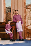 Baju Melayu Teluk Belanga Smart Fit - Berry