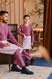 Baju Melayu Teluk Belanga Smart Fit - Berry