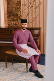 Baju Melayu Teluk Belanga Smart Fit - Berry