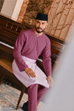 Baju Melayu Teluk Belanga Smart Fit - Berry