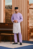 Baju Melayu Teluk Belanga Smart Fit - Lavender