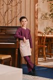 Baju Melayu Kids Teluk Belanga Smart Fit - Purple Potion