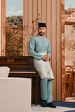 Baju Melayu Teluk Belanga Smart Fit - Sage Green