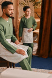 Baju Melayu Teluk Belanga Smart Fit - Grass Green