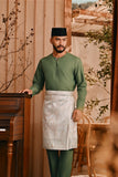 Baju Melayu Teluk Belanga Smart Fit - Grass Green