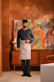 Baju Melayu Teluk Belanga Modern Smart Fit - Mood Indigo