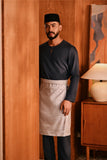 Baju Melayu Teluk Belanga Modern Smart Fit - Mood Indigo