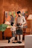 Baju Melayu Teluk Belanga Modern Smart Fit - Beige