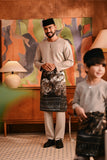 Baju Melayu Teluk Belanga Modern Smart Fit - Beige